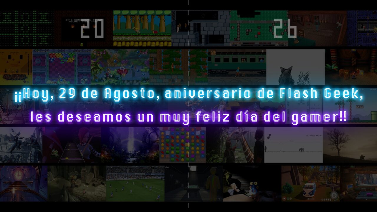 Feliz día del gamer, de parte de Flash Geek